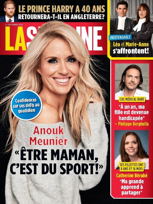 Title details for La Semaine by TVA Publications Inc. - Available